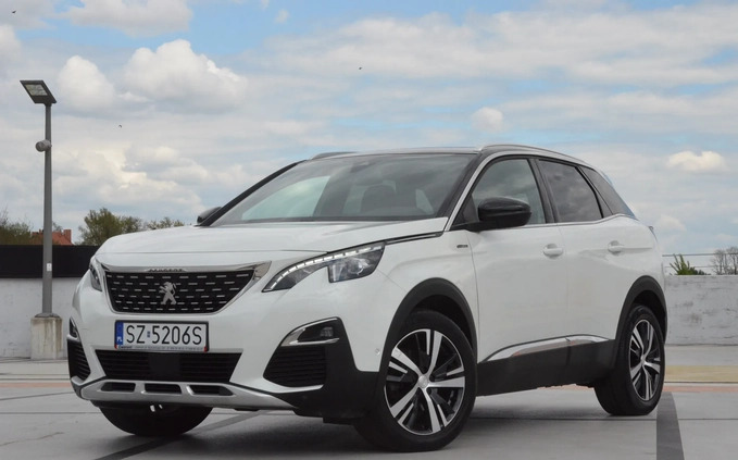 Peugeot 3008 cena 71900 przebieg: 99000, rok produkcji 2017 z Zabrze małe 781